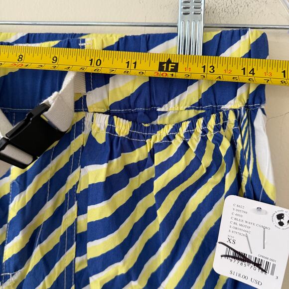 Free People Women's Blue Wave Combo Offsides Pants Printed Size XS NWT - Picture 5 of 7